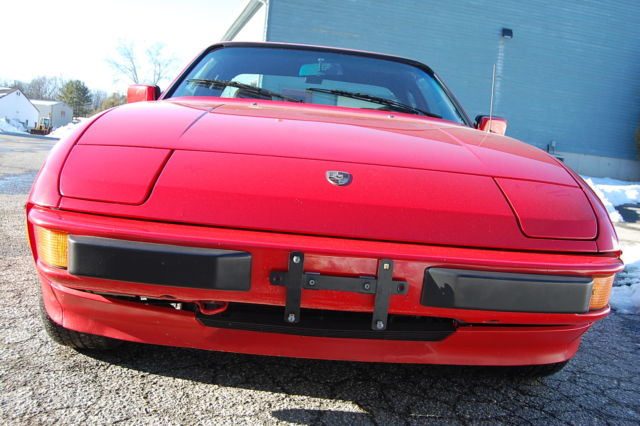 1987 Porsche 924 S Red/Black 1 owner 75k miles New Clutch Very Nice - photo 2