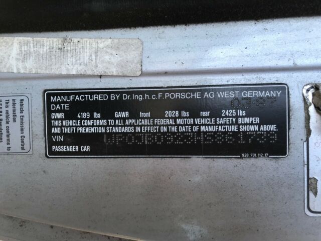1987 Porsche 928 S-4 - photo 11