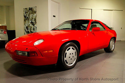 1987 Porsche 928 S4 Auto Guards Red 5.0 32v V8 Original Paint Low Miles Mint Con 1987 Porsche 928 S4 Auto