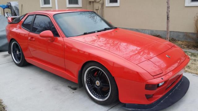 1987 PORSCHE 944 3.0L RED TAN/BLACK 968 TURBO RS WING KONIS CAMBER PLATES CLEAN 1987 Porsche 944 S Trim