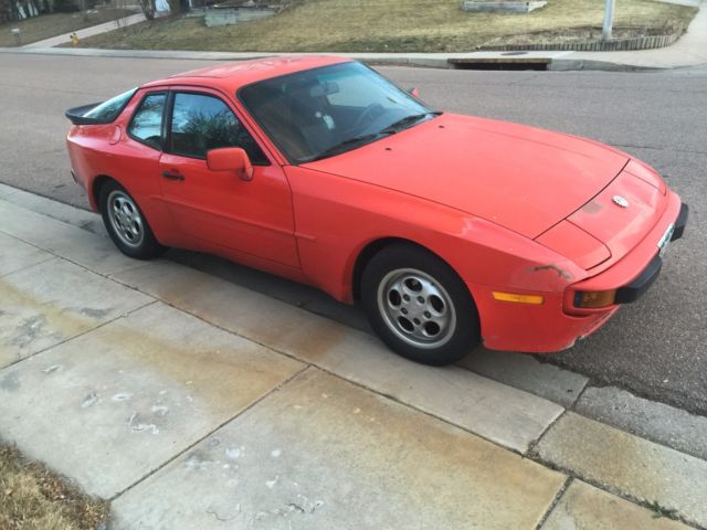1987 porsche 944 base 1987 Porsche 944