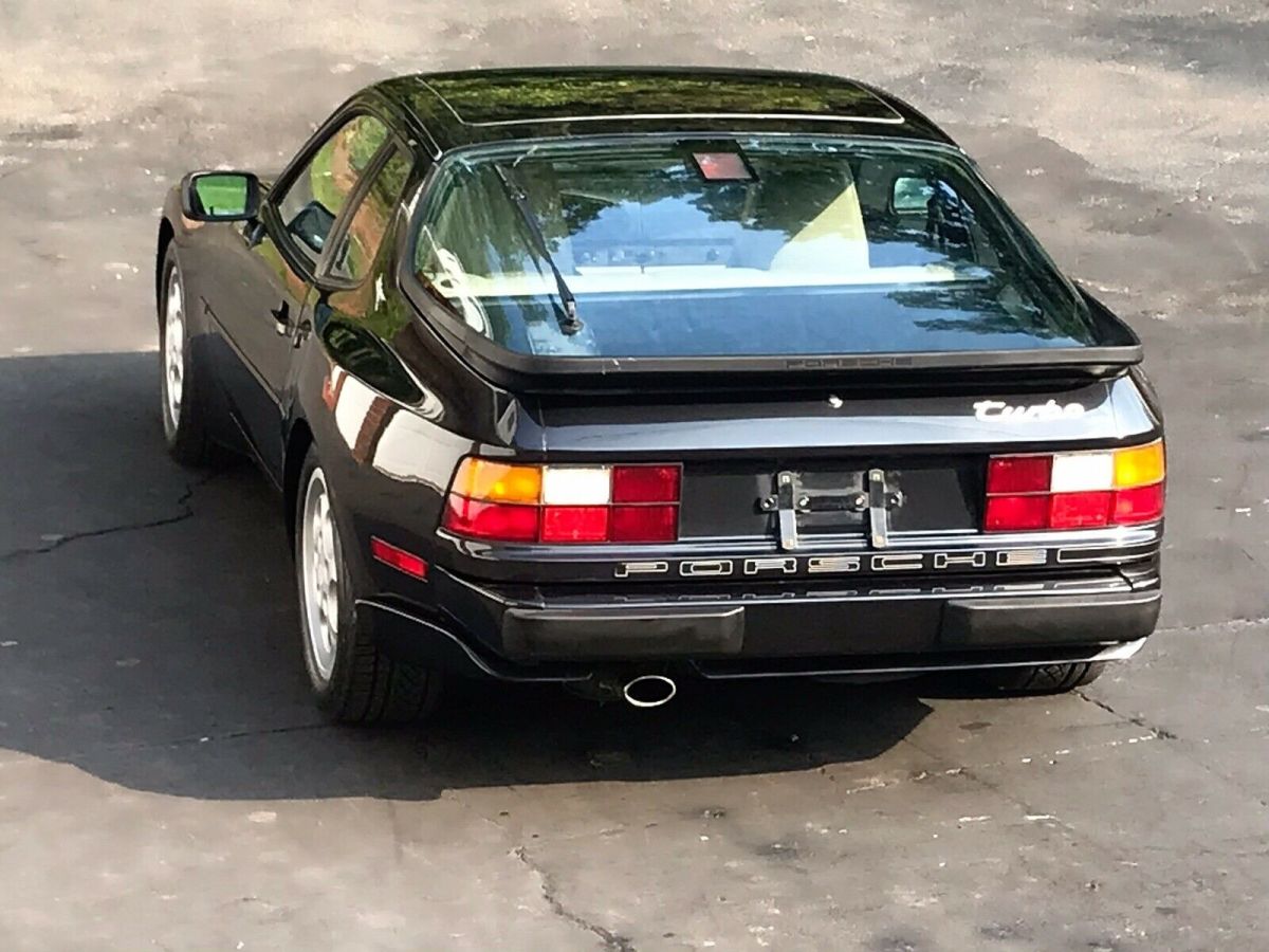 1987 Porsche 944 Turbo 951 Coupe Black RWD Manual 1987 Porsche 944