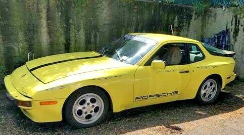1987 Porsche 944 Yellow Coupe 2D (2.5L I4 MPI) German Classic Clean Title & Keys 1987 Porsche 944 BASE
