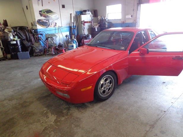 1987 Porsche 944S Street or Track Use, Red w/ Extras & Roll Bar 1987 Porsche 944 S