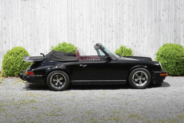 1987 Porsche CARRERA 2 69645 Miles BLACK Convertible Manual 1987 Porsche Carrera GT --