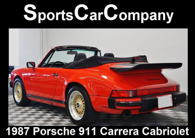 1987 Porsche 911 Carrera Cabriolet - photo 2