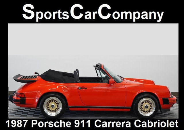1987 Porsche 911 Carrera Cabriolet - photo 5