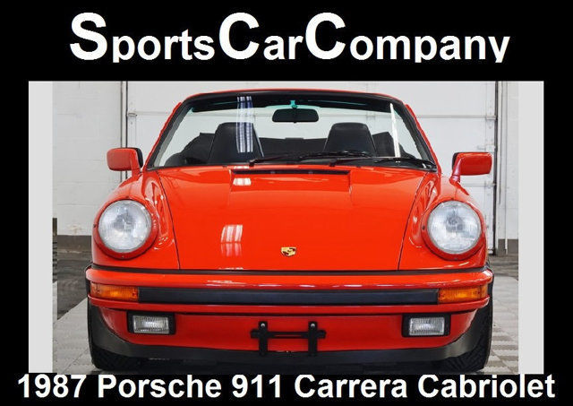 1987 Porsche 911 Carrera Cabriolet - photo 8