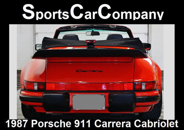 1987 Porsche 911 Carrera Cabriolet - photo 9