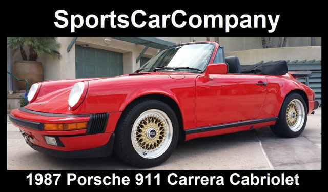 1987 Porsche 911 Carrera Cabriolet - photo 3