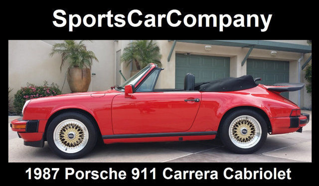 1987 Porsche 911 Carrera Cabriolet - photo 5