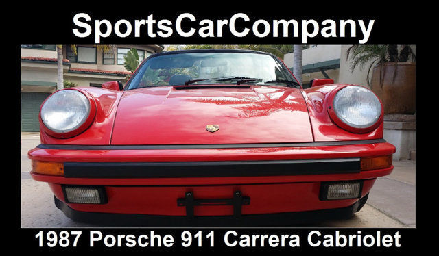 1987 Porsche 911 Carrera Cabriolet - photo 6
