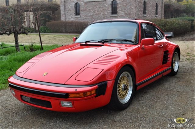 1987 PORSCHE FACTORY 930 TURBO - ONE OWNER ~30 YEARS - FULLY DOCUMENTED /RECORDS 1987 Porsche 930 SLANT NOSE