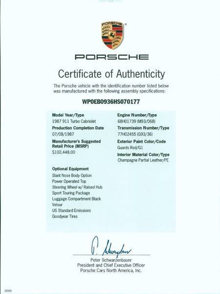 1987 Porsche Real 930 Extremely Rare - photo 13
