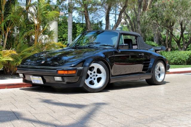 1987 Porsche 930 Factory Option 505 Cabrio