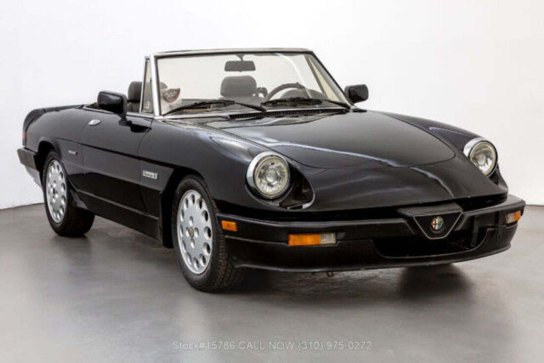 1987 Quadrifoglio Used 2L I4 8V Manual 1987 Alfa Romeo Spider Quadrifoglio
