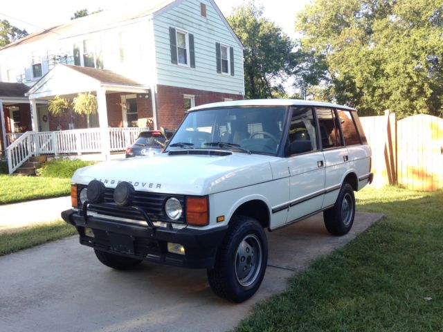 1987 Range Rover Classic with LT230 and 3.9L Engine Rust Free Nevada Vehicle 1987 Land Rover Range Rover