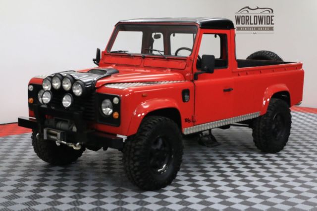 1987 Red 110. HIGH DOLLAR RESTORATION. LHD DIESEL! 1987 Land Rover Defender 110. HIGH DOLLAR RESTORATION. LHD DIESEL