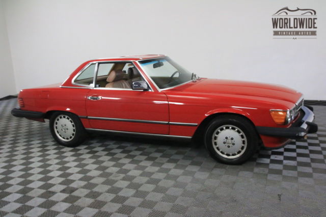 1987 Mercedes-Benz SL-Class 86K ACTUAL MILES ON TITLE BOTH TOPS - photo 10