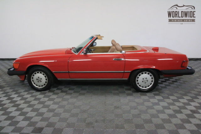 1987 Mercedes-Benz SL-Class 86K ACTUAL MILES ON TITLE BOTH TOPS - photo 11