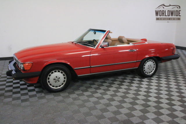 1987 Mercedes-Benz SL-Class 86K ACTUAL MILES ON TITLE BOTH TOPS - photo 7