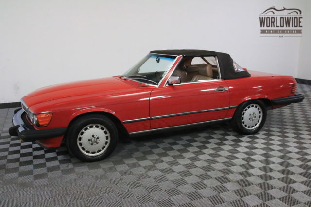 1987 Mercedes-Benz SL-Class 86K ACTUAL MILES ON TITLE BOTH TOPS - photo 9