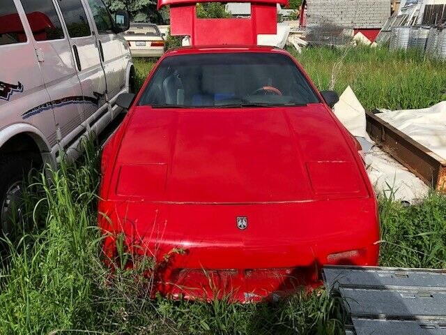 1987 Red Fiero GT many extras 1987 Pontiac Fiero