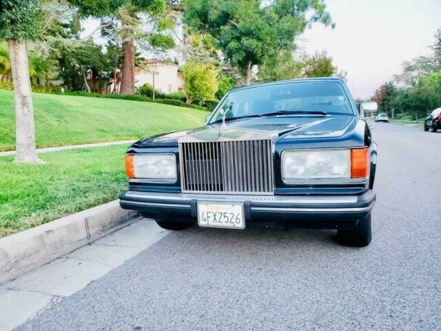 1987 ROLLS ROYCE SILVER SPUR BLACK 1987 Rolls-Royce Silver Spirit/Spur/Dawn