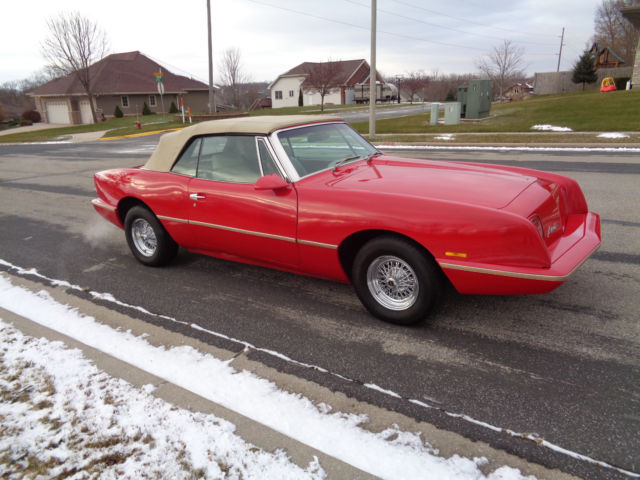 1987 Studebaker Avanti Convertible - Red w/ Tan - SUPER CLEAN 1987 Studebaker Avanti