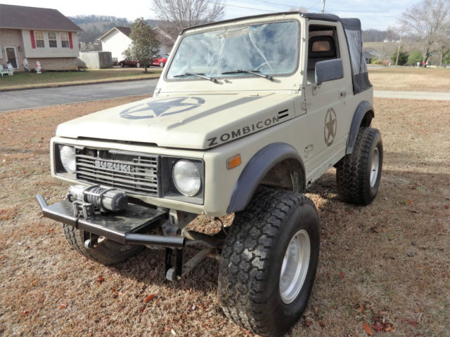 1987 Suzuki Samurai 4x4 Project Rock Crawler Trail Rig Woods Toy 1987 Suzuki Samurai