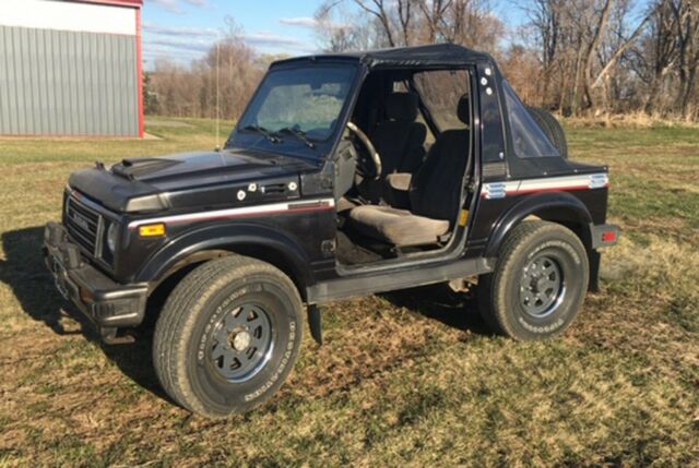 1987 Suzuki Samurai 4x4 restored performance 1.3 engine rust free power steering 1987 Suzuki Samurai