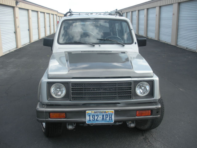 1987 SUZUKI SAMURAI 4X4 TIN TOP W/ LUGGAGE RACK - CLEAN 1987 Suzuki Samurai