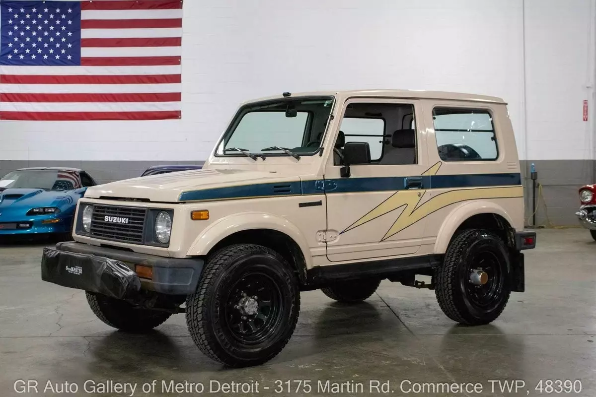 1987 Suzuki Samurai 74344 Miles Beige 1.3L 4 cylinder 5-Speed 1987 Suzuki Samurai