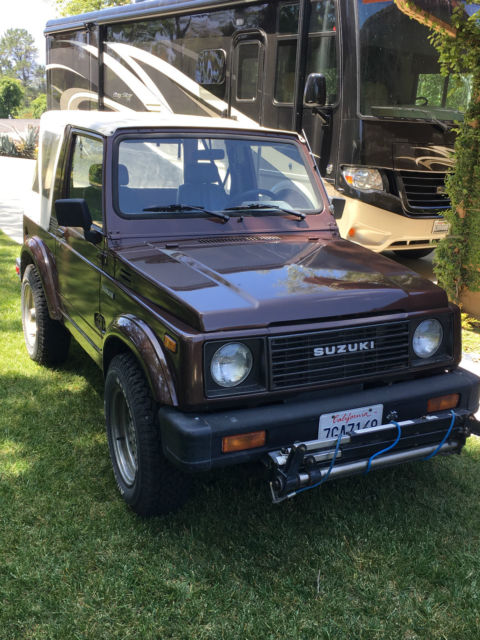 1987 Suzuki Samurai JX 1987 Suzuki Samurai JA