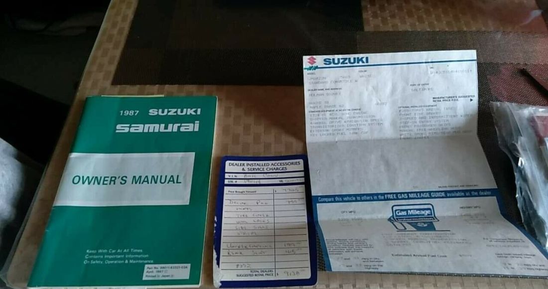 1987 Suzuki Samurai - photo 8