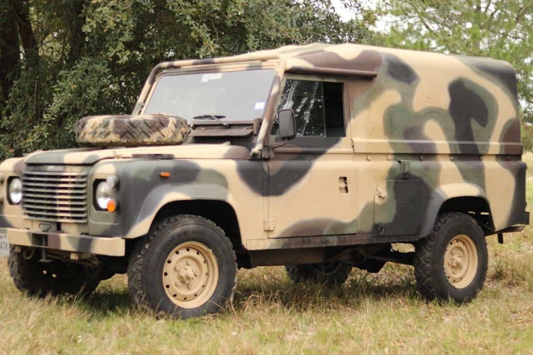 1987 Tithonus defender 110 MOD 1987 Land Rover Defender