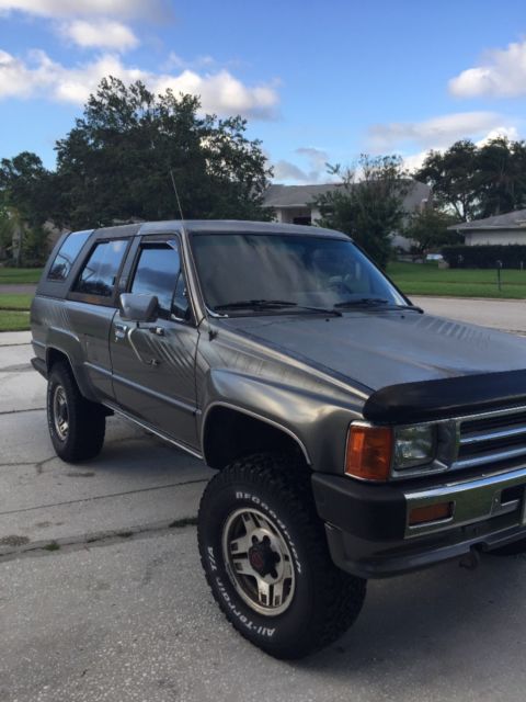 1987 Toyota 4 Runner Florida 1987 Toyota 4Runner SR5