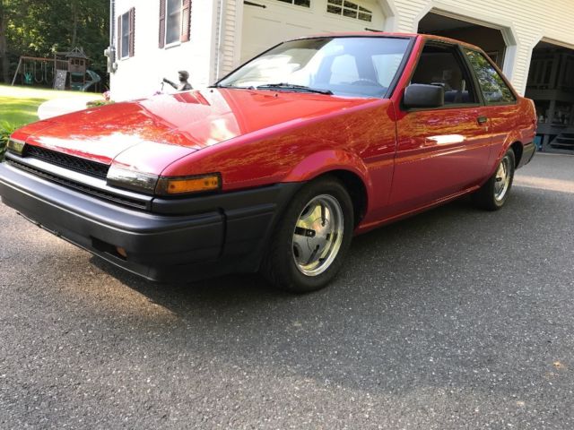 1987 Toyota Corolla AE86 SR5 RWD coupe 1987 Toyota Corolla SR5