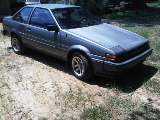 1987 Toyota Corolla GTS Twin cam, Fuel injected, LSD, Rear wheel drive, No mods 1987 Toyota Corolla GTS