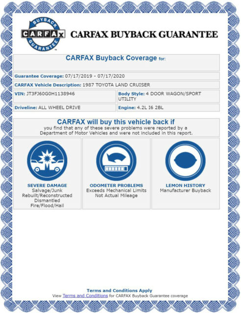 1987 Toyota Land Cruiser 137K Mi 4WD Manual FJ60 Axle Locks CARFAX California - photo 10