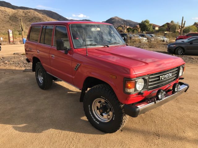 1987 Toyota Land Cruiser FJ60 No Rust SouthWest Cruiser OME Lift Excellent Cond 1987 Toyota Land Cruiser Wagon