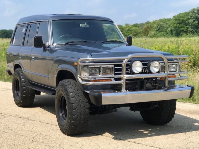 1987 Toyota Land Cruiser Turbo Diesel 12H-T HJ61 HJ60 FJ60 FJ62 1987 Toyota Land Cruiser HJ61