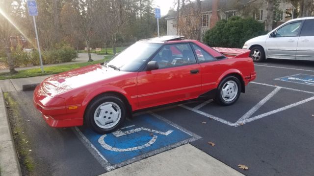 1987 Toyota MR2 1 owner 64k Original miles Clean title & carfax 1987 Toyota MR2 Coupe