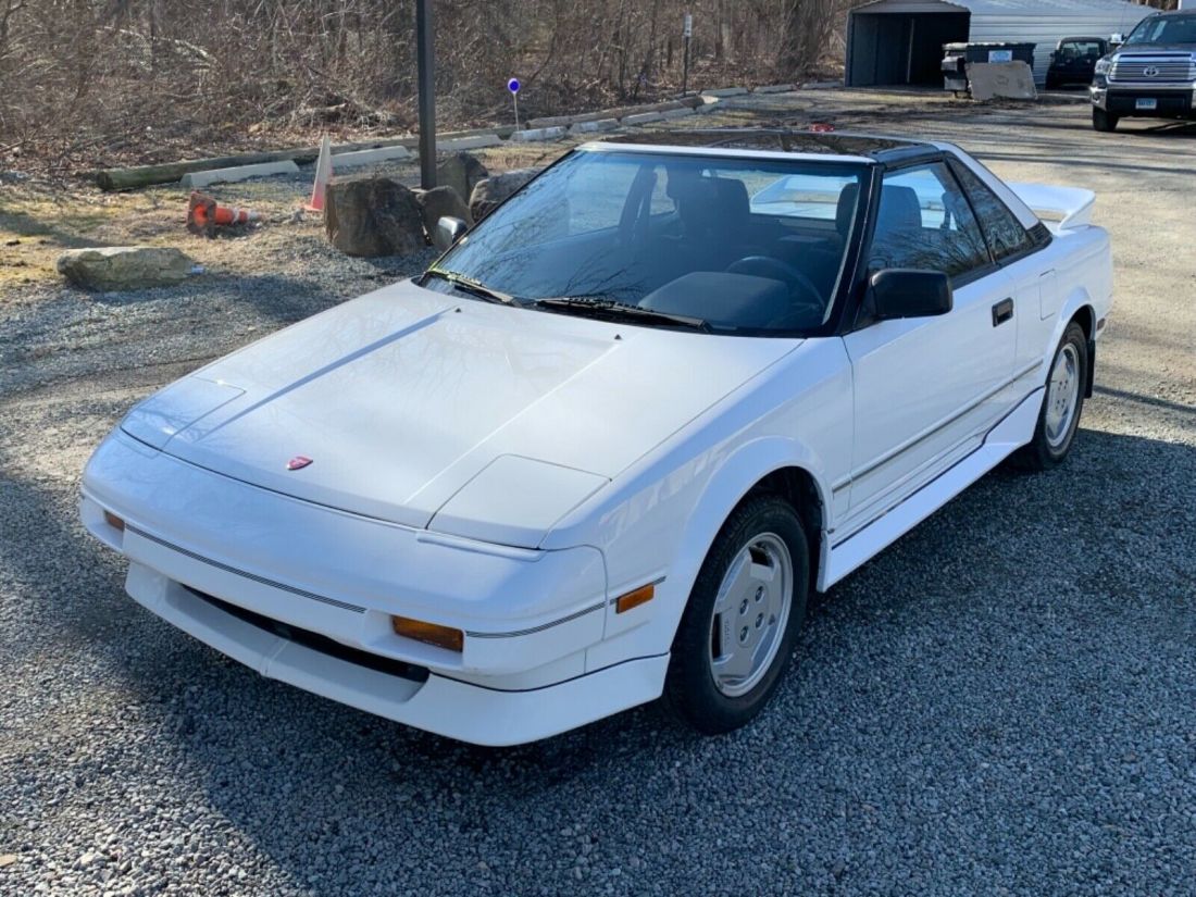 1987 Toyota MR2 5-Speed T Top Roof Factory Body Kit 84K Miles Mint No Reserve 1987 Toyota MR2