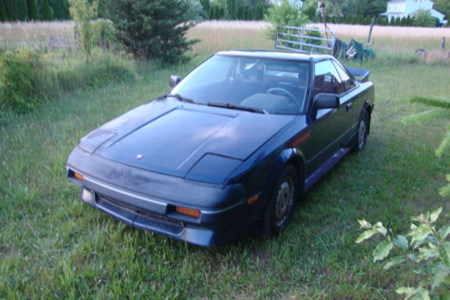1987 TOYOTA MR2 BARN FIND NO RESERVE !!!!!!!!!! DEALER SERVICED ALL ORIGINAL 1987 Toyota MR2
