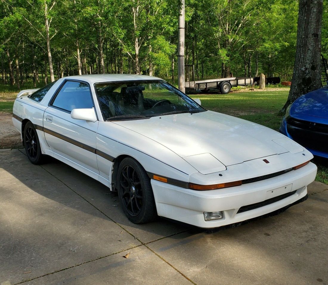 1987 Toyota Supra Hatchback White RWD Automatic 1987 Toyota Supra