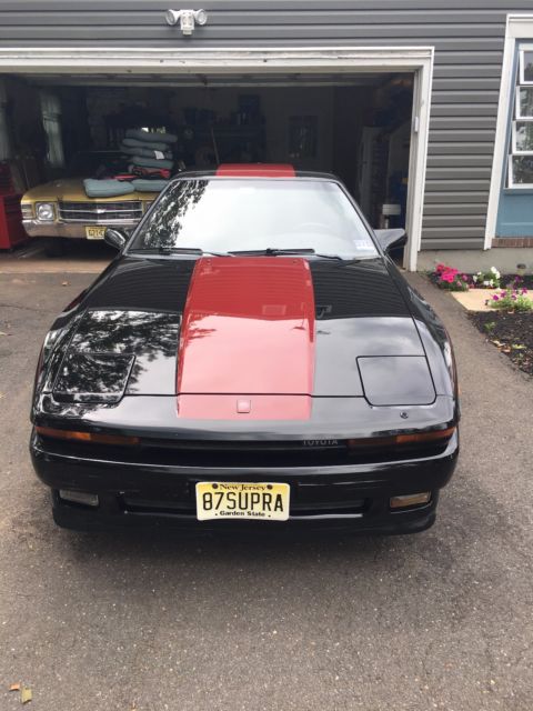 1987 Toyota Supra that has been restored with a used 1JZ Single turbo 1987 Toyota Supra Burgundy