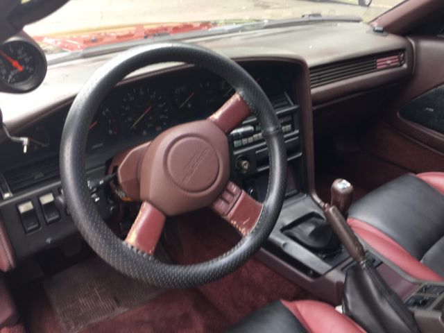 1987 Toyota Supra Burgundy - photo 9