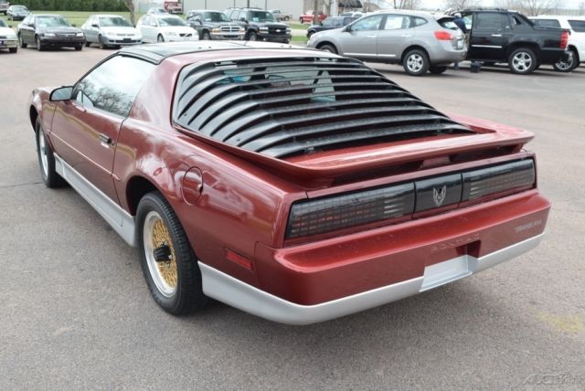 1987 Pontiac Firebird 1987 PONTIAC TRANS AM FIREBIRD, V8, A/C, 32K MILES - photo 7
