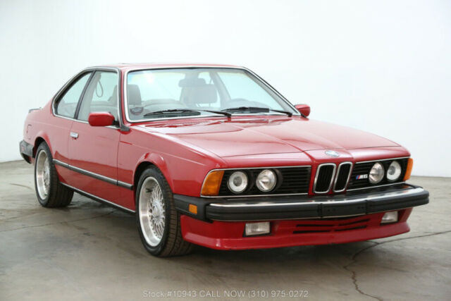 1987 Used 3.5L I6 24V Manual 1987 BMW M6